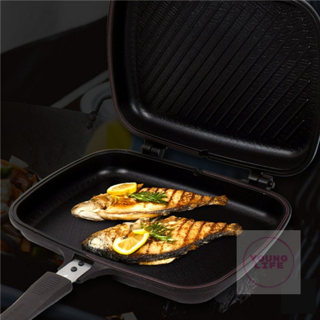 영라이프 노블레스 패킹 양면팬 IH (대) 다용도팬, 1개, 31cm, 38cm