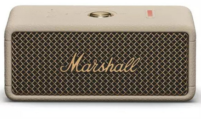 마샬 블루투스 포터블 스피커 앰버튼 III, Cream