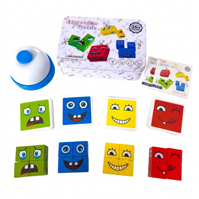 KC인증 보드게임 게임종포함 세트 얼굴 표정 맞추기 종빨리치기게임 b0401, 1개