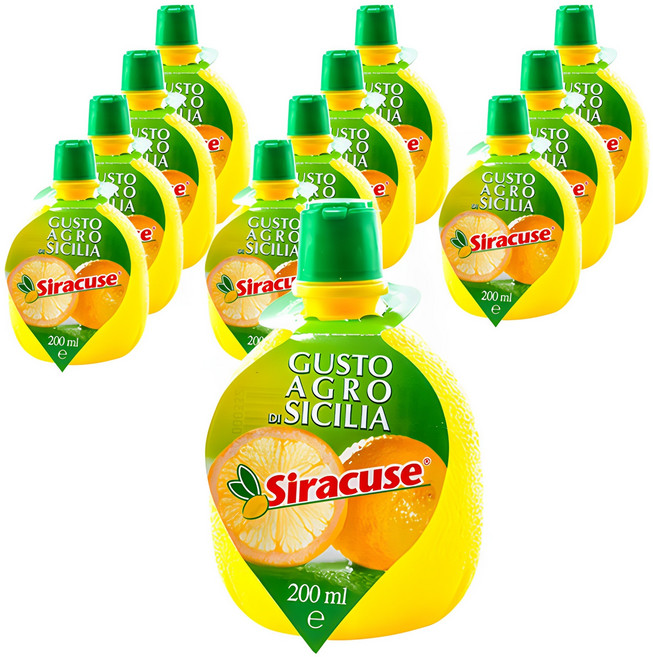 시라큐스 레몬쥬스, 200ml, 12개