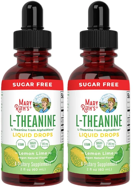 메리루스 슈가프리 어린이 엘테아닌 액상 리퀴드 드랍 60ml 2병 L-Theanine, 2개 - 쿠팡