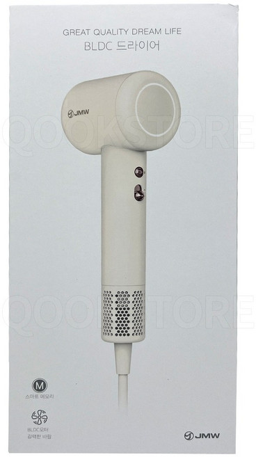 JMW BLDC 헤어드라이어 SDU3A01A 저소음 휴대용 항공모터 드라이기