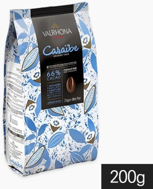 발로나 까라이브다크초콜릿66% 소분, 200g, 1개 - 쿠팡