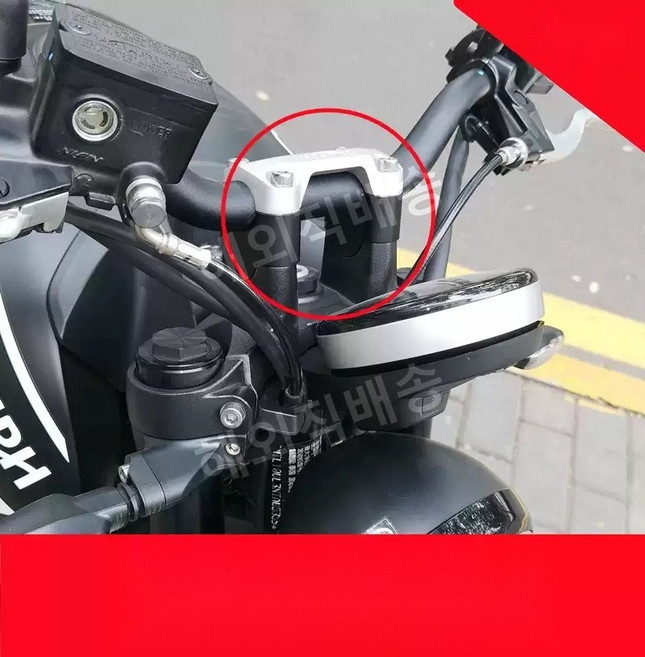 트라이엄프 호환 본네빌 바버 T100 T120 트라이던트660 765 튜닝 핸들바 높이 코드 증가 라이저, 765R／RS 전용