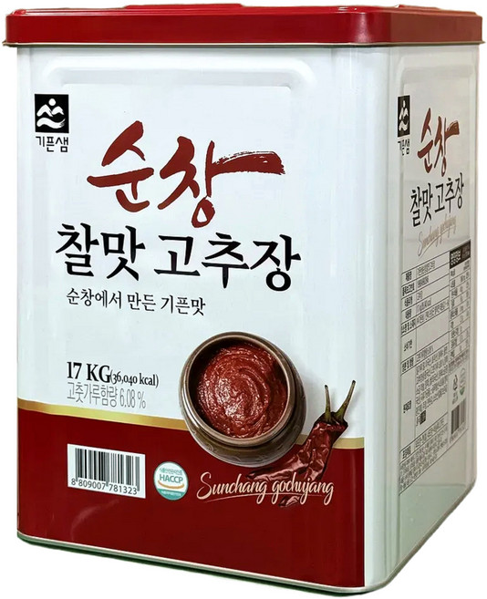 기픈샘 순창 찰맛 고추장 14kg, 1개