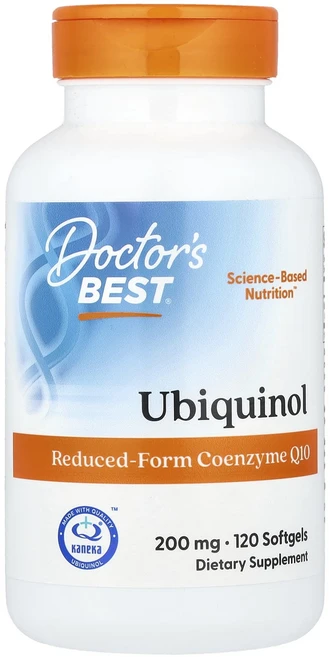 Doctor's Best Kaneka 함유 유비퀴놀 200mg 소프트젤 120정, 1개 - 쿠팡