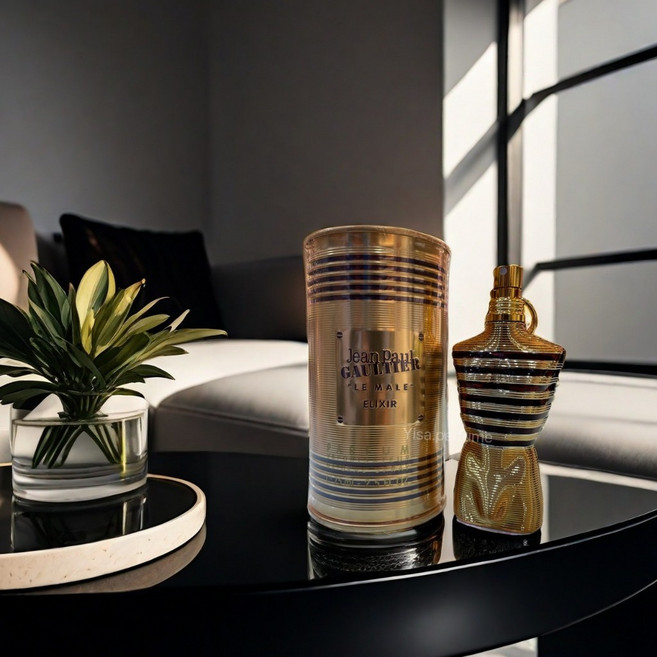 Jean Paul Gaultier Le Male Elixir 金色裸男香精 75ml, 1個