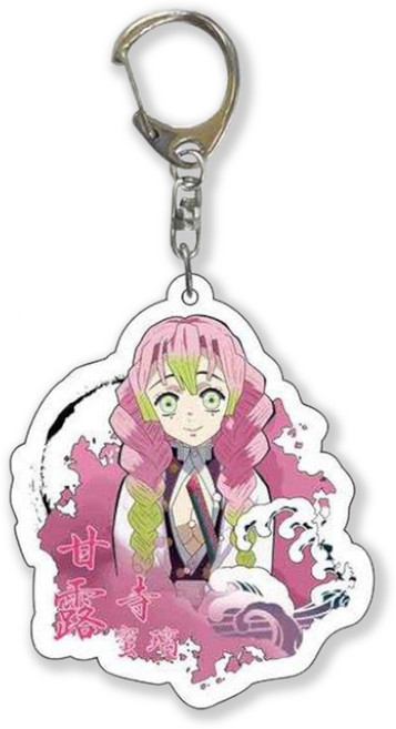 귀멸의 칼날 캐릭터 아크릴 키링 열쇠고리 키체인 물결ver. 귀칼/귀살대 가방고리&장식, 귀칼키링, G-003732. 칸로지 미츠리