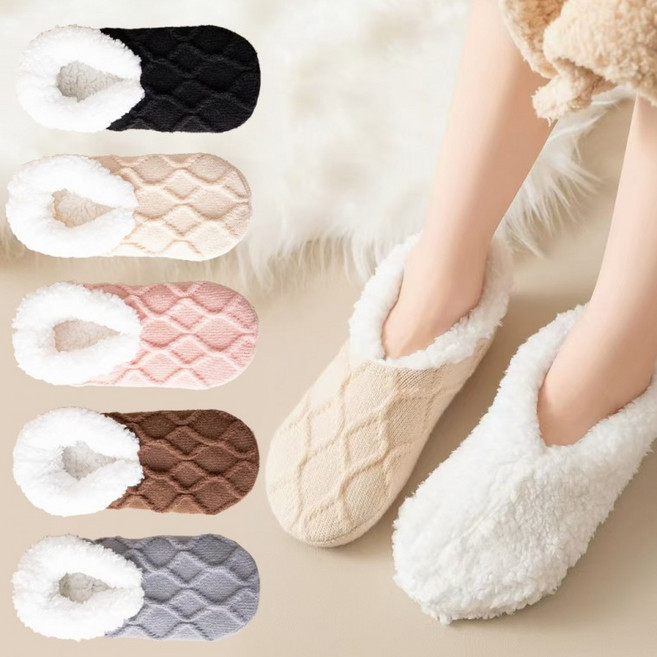 양털니트버선양말 덧신 융털양말 덧버선 거실화 실내
