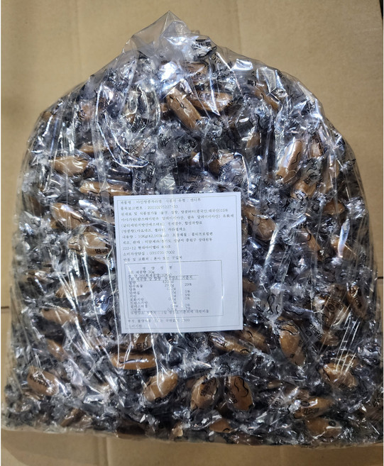 미담제과 땅콩캬라멜 10Kg 옛날땅콩카라멜 [원산지:상세설명참조], 1개