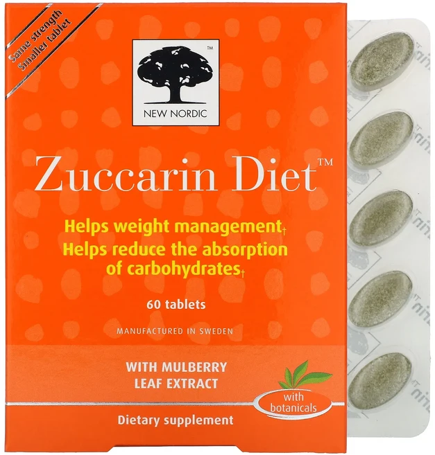 절실히 몸관리가필요한시기 New Nordic Zuccarin Diet 60정 프리미엄할인상품입니다, 1개 - 쿠팡