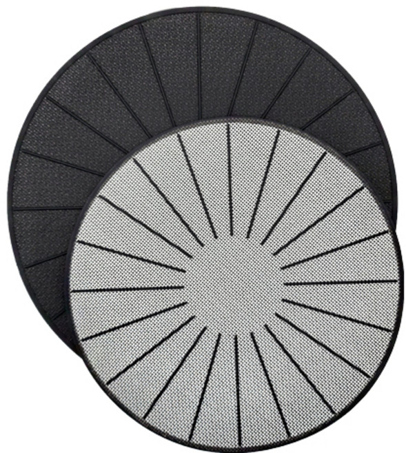 실리콘 인덕션매트 세트 투톤컬러 인덕션보호매트 특허 유리섬유보호매트, 1세트