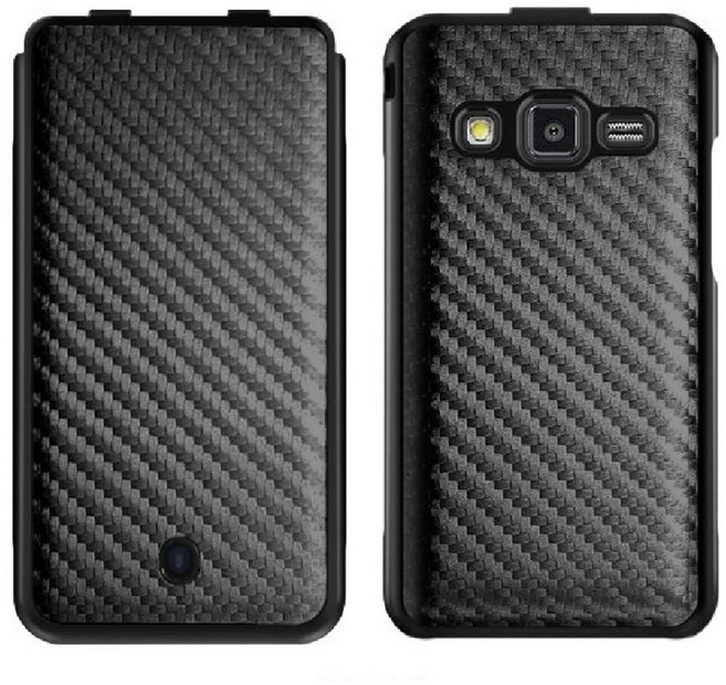 PlusLook 삼성 갤럭시 폴더2 램스킨 G160 폴더폰 하드케이스 (SM-G160)