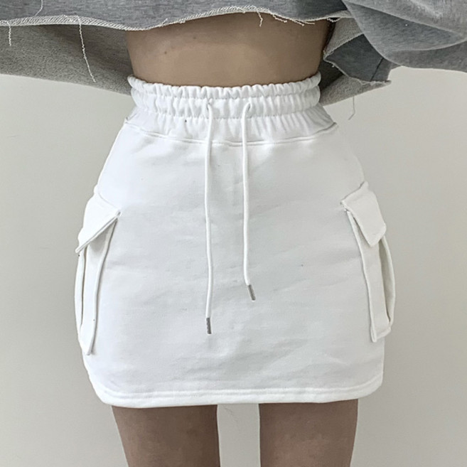 마이쏭 여성 봄신상 카고치마 민초카고미니스커트(속바지)