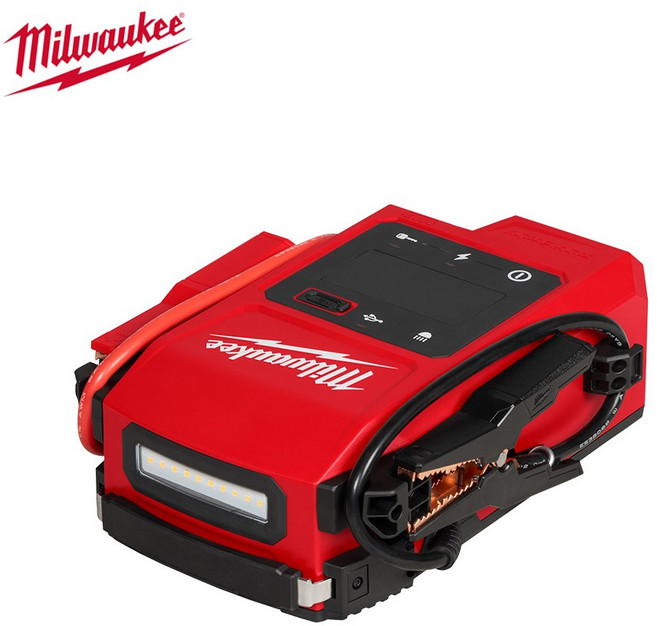 밀워키 M18 JS2000-0 충전 점프스타터 18V 본체 2000A 12V 차량 밧데리 충전용