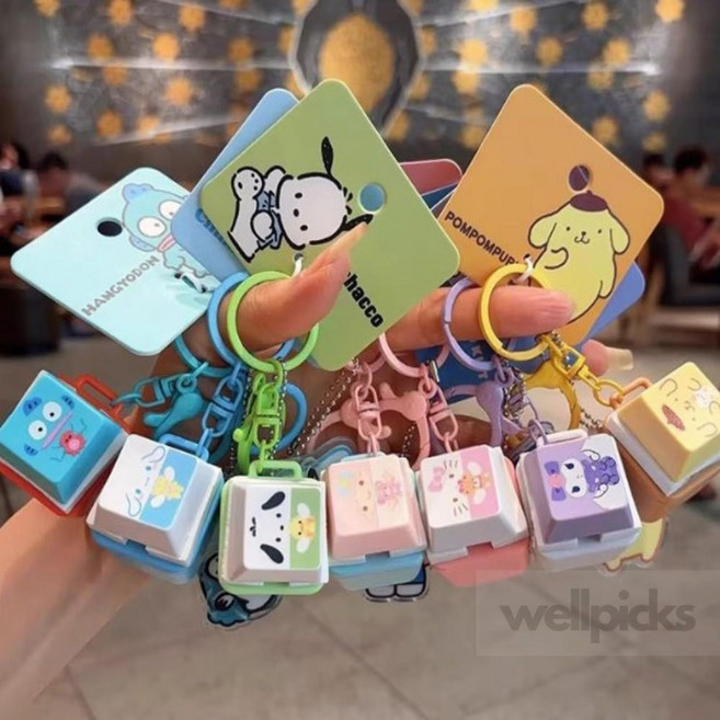 웰픽스 산리오 키보드 피젯 키링