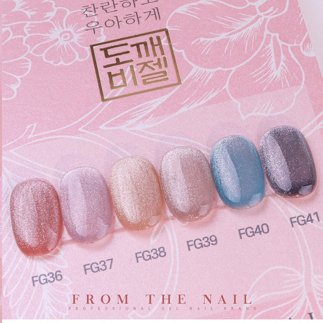 프롬더네일 도깨비젤 자석 6종 단품, FG40, 1개, 10ml