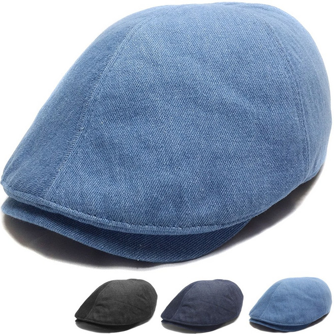 이럭셔리클럽 대두용 (62호) 대님무지 헌팅캡 베레모 골프 모자-CAP190533