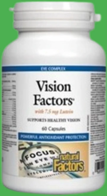 내추럴팩터스 비전팩터스 루테인 7.5mg 60정 (Natural Factors HerbalFactors Eye Factors Formula), 1개 - 쿠팡