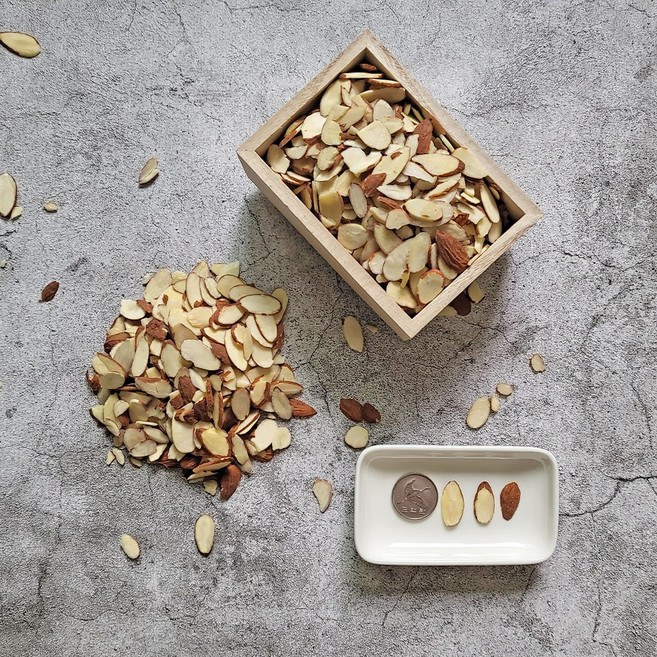 우리바다자연식품 슬라이스 아몬드 500g 무염, 1개