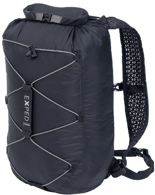 EXPED Cloudburst 輕量防水背包 25L/15L 防水係數PU10000 mm, 黑15L