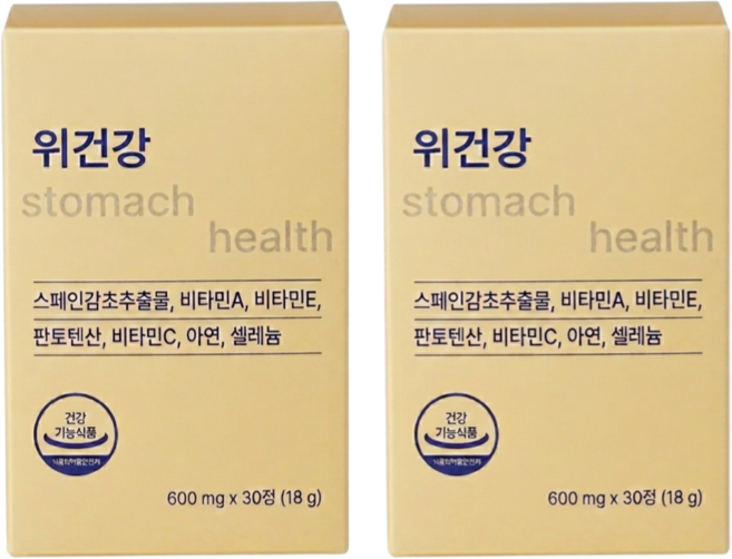 위 건강 이시형박사 정품 헬리코박터 케어 스페인 감초추출물 건강기능식품 위영양제 라이프플러스, 2박스, 30회분