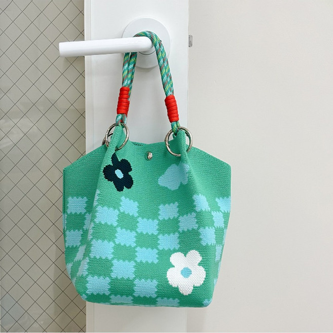 루이벤 로프스트랩 미니 니트백 토트백 손목가방 가벼운 미니 에코백 16종