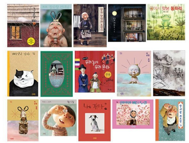 [전집] 백희나 작가 그림책 전15권 세트 : 유아도서4권+색칠북 증정-신간 알사탕 제조법 포함, Storybowl(스토리보울)(전집)