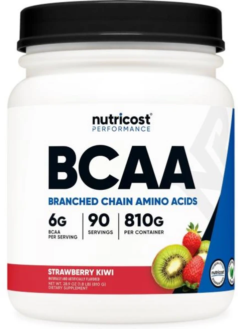 뉴트리코스트 BCAA 효능 6g 파우더 분말 딸기 키위 2:1:1 비율 (810g), 810g, 2개 - 쿠팡