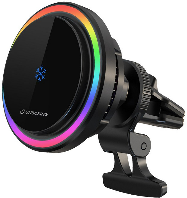 [UBX] 맥세이프 무선 고속 충전 차량용 거치대 휴대폰 냉각 쿨링 펠티어 소자, 맥세이프 무선 고속 충전 거치대, IC-10CS