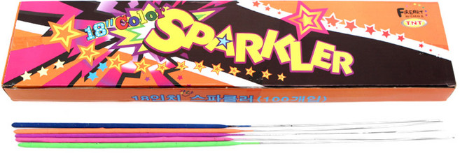 18인치 칼라 스파클라 (5개입), 10개