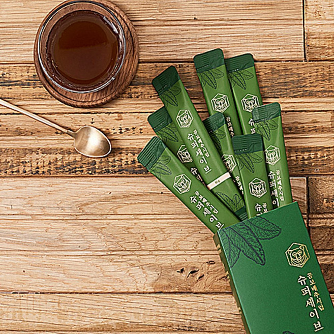 슈퍼세이브 곰보배추 시럽 차 즙, 10g, 15개입, 6개