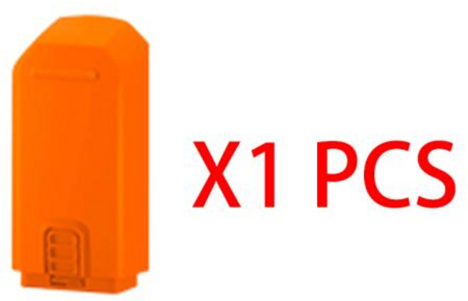 V66 미니 드론 배터리 V66 드론용 기존 3.7V 1800mAh 배터리 도매, 10 Orange Battery-1pcs, 1개