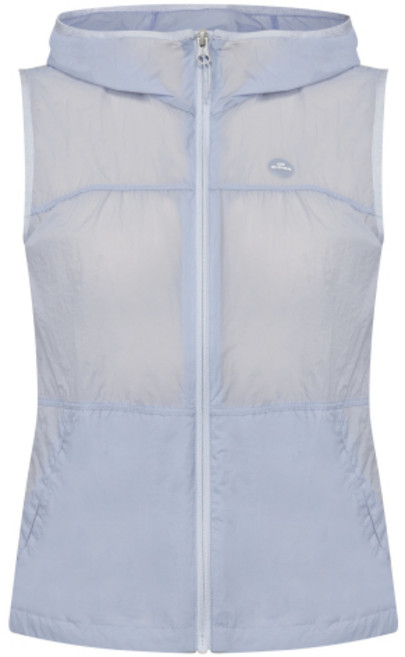 아이더 EIDER SHEER 시어 여성 경량 후디 베스트_ICE BLUE DWM26654IC 381617