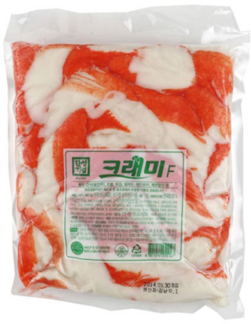 한성 크래미F 맛살/냉동맛살/게살/대용량, 1kg, 2개