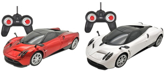 파가니 와이라 RC카 1:24 약20cm 파가니 와이라 무선카, 1개