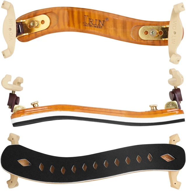 IRIN 바이올린 어깨 받침 패드 조절 가능한 3/4 액세서리 부품, 14 AY037