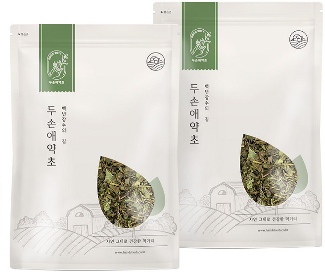 두손애약초 국산 말린 박하 건조 박하잎 차 허브차, 300g, 2개