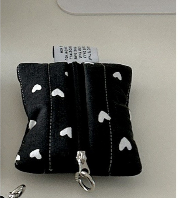 패딩 미니 파우치 키링 곰돌이 인형 카드 동전 수납 가방