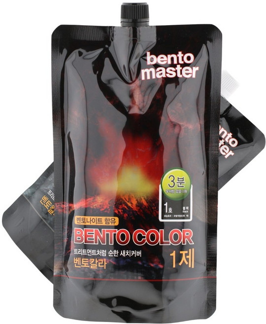 아이몬프로 초간편 3분스피드 벤토 새치염색약, 진한갈색, 1개