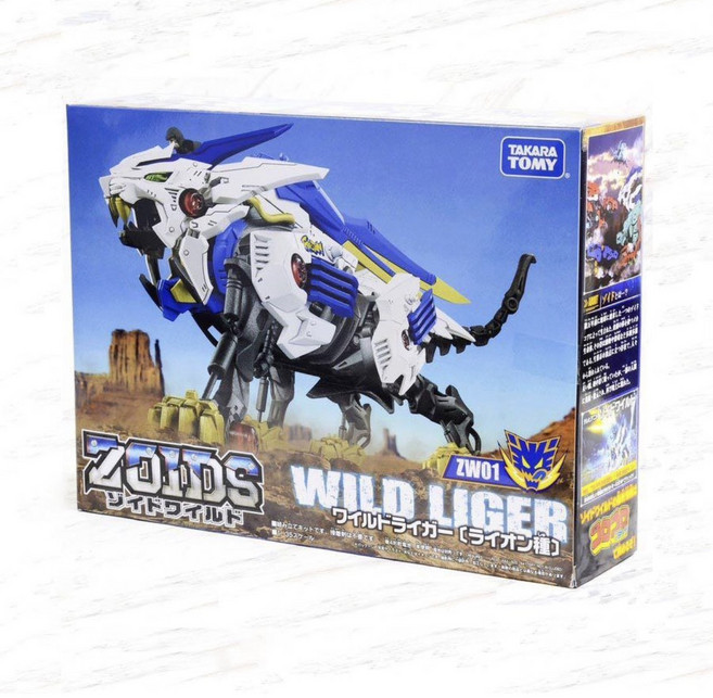 타카라 토미 피규어 모형 조이스 ZOIDS ZW01 라이온스 블록 모형, 1개