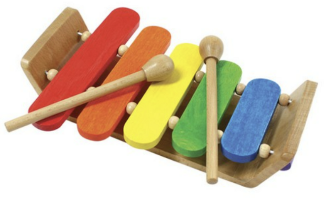 토도리브로 딩동댕 실로폰, 혼합색상 3개, 3개