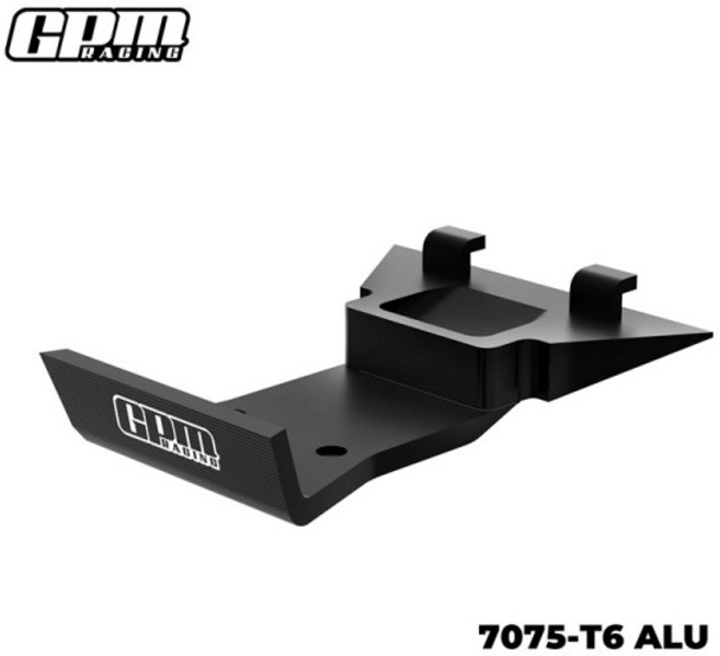 GPM 7075 LOSI 1/24 Micro-B / 2S LMB330F용 Alu 전면 스키드 플레이트 범퍼, 02 보라색