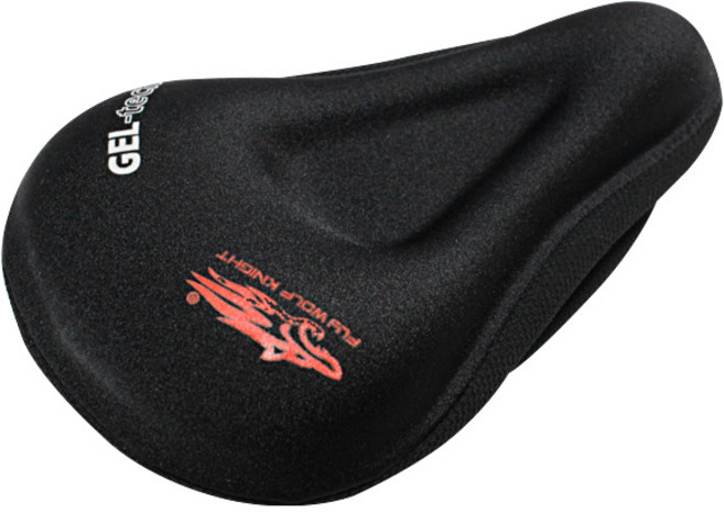 SMN 자전거 전립선보호 안장커버 젤 쿠션, 1개