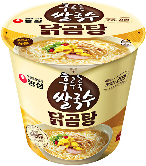 농심 후루룩 쌀국수 닭곰탕, 73g, 2개