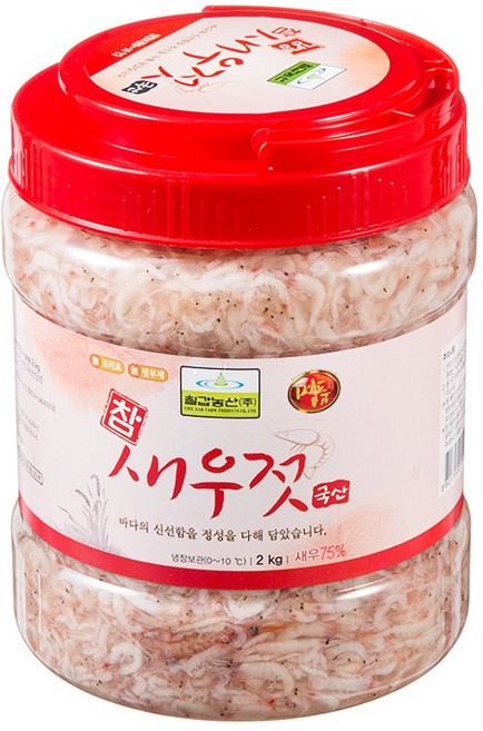 칠갑농산 참새우젓, 6개, 2kg