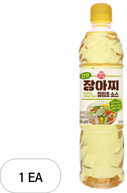 오뚜기 간편 피클초, 900ml, 1개