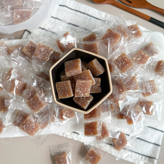달콤쫀득 생강젤리 (개별포장), 1개, 500g