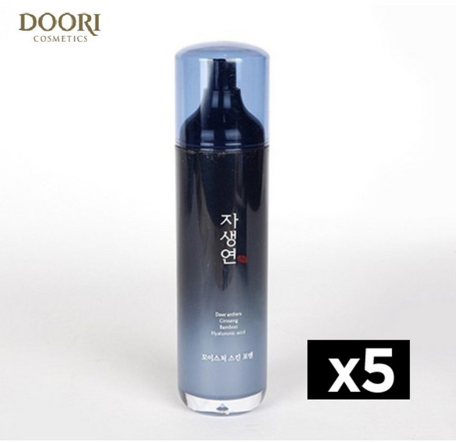 (형제)두리화장품 댕기머리 자생연 남자 스킨 가정용 업소용 화장품, 5개, 120ml