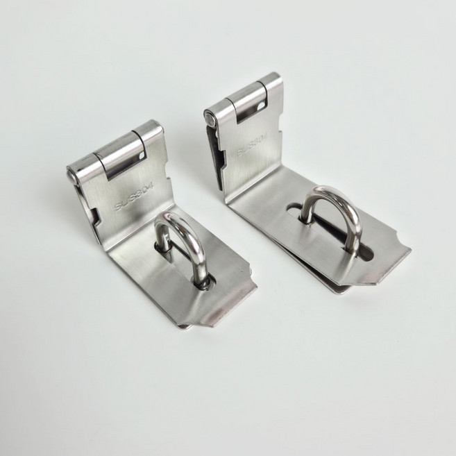 90도 스텐 자물쇠걸이 걸고리 걸쇠, 4인치, 1개